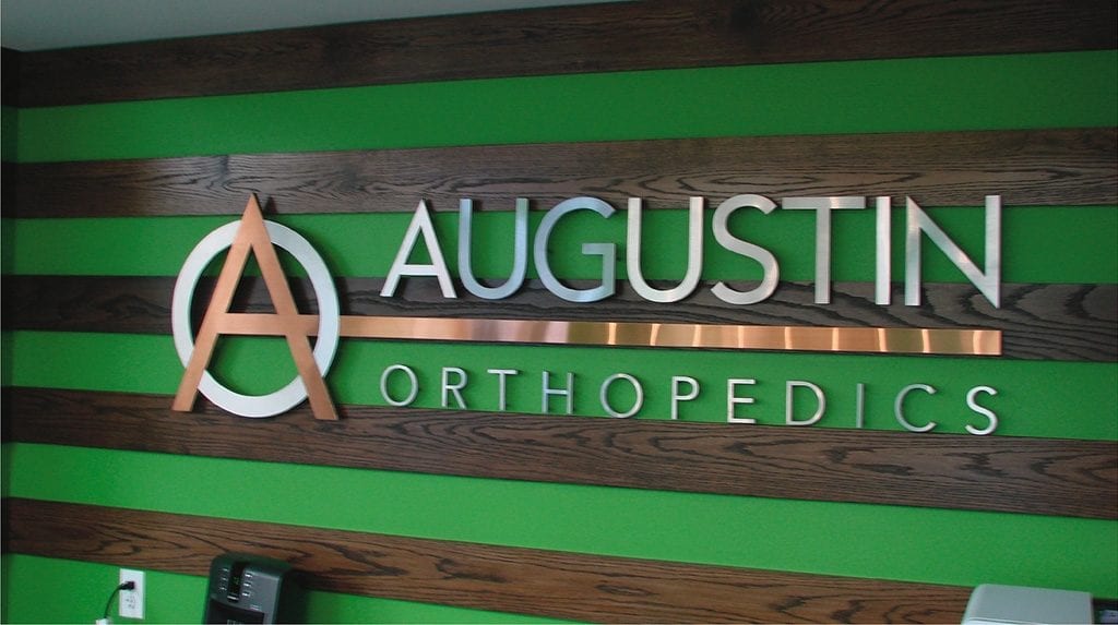 Augustin Interior Fabricated Letters