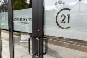 Century 21 Little Falls Frosted Glass
