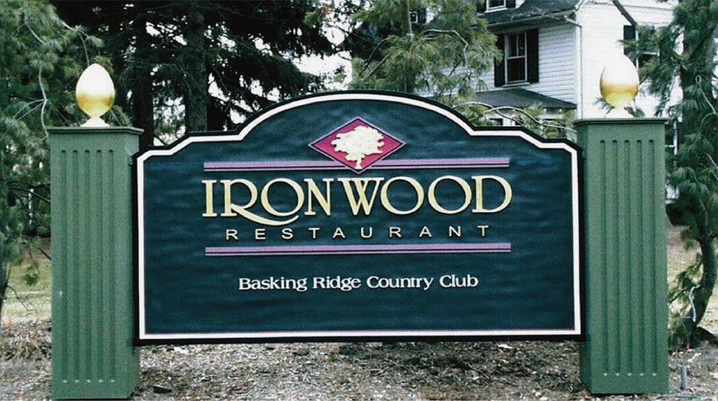 Ironwood Sandblasted Monument Sign