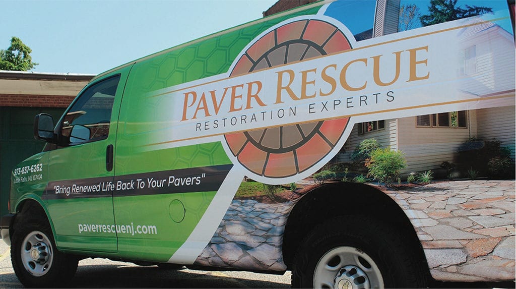 Paver Rescue Vehicle Wrap